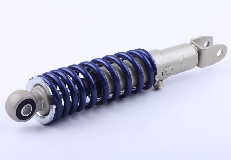 Амортизатор GY6, DIO,LEAD 270mm (усиленный) (синий) AMG