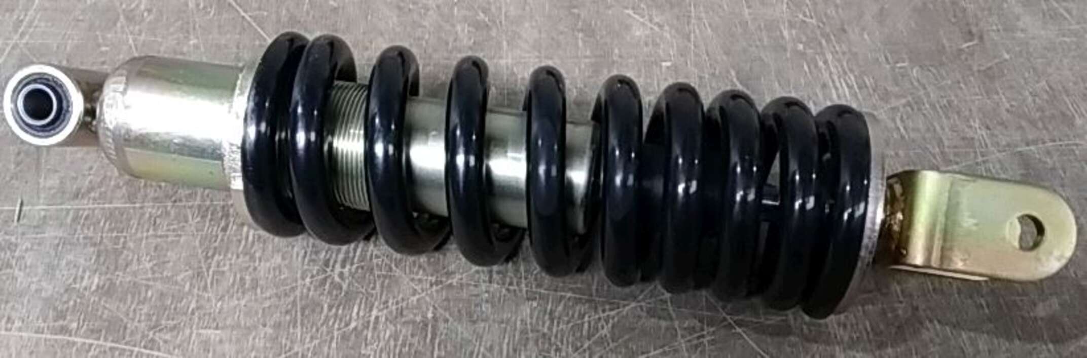 Моноамортизатор мото 310mm (регулируемый) (черный) PLT