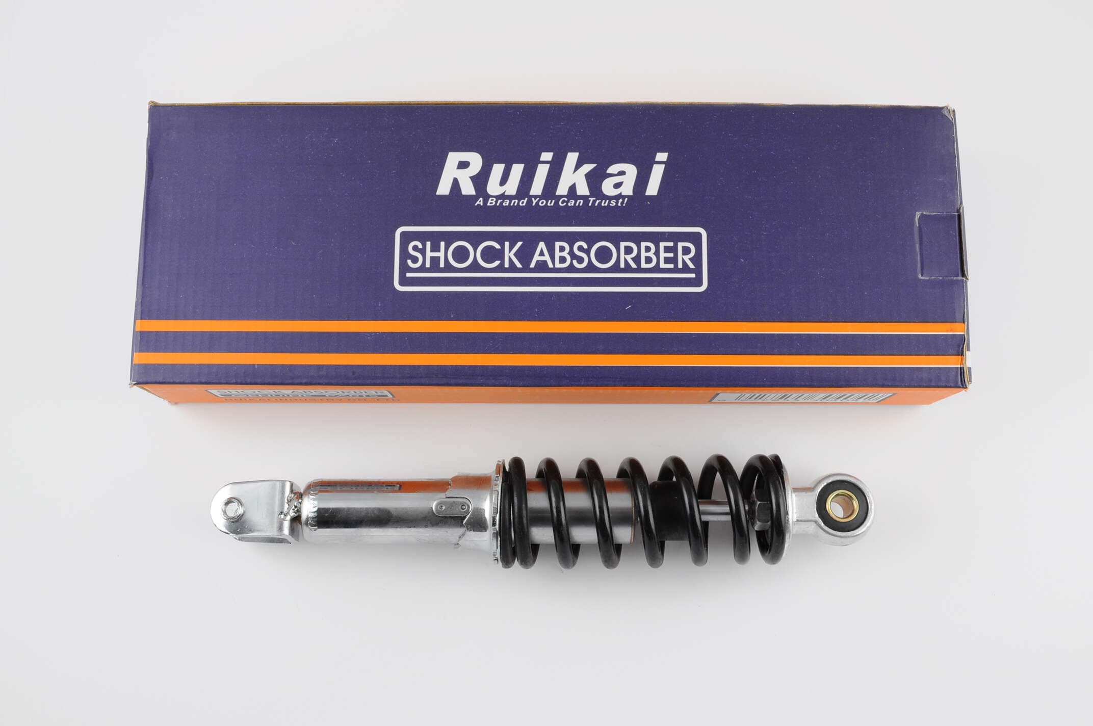 Амортизатор GY6, DIO, TACT 275mm, регулируемый (черный) RUIKAI mod B