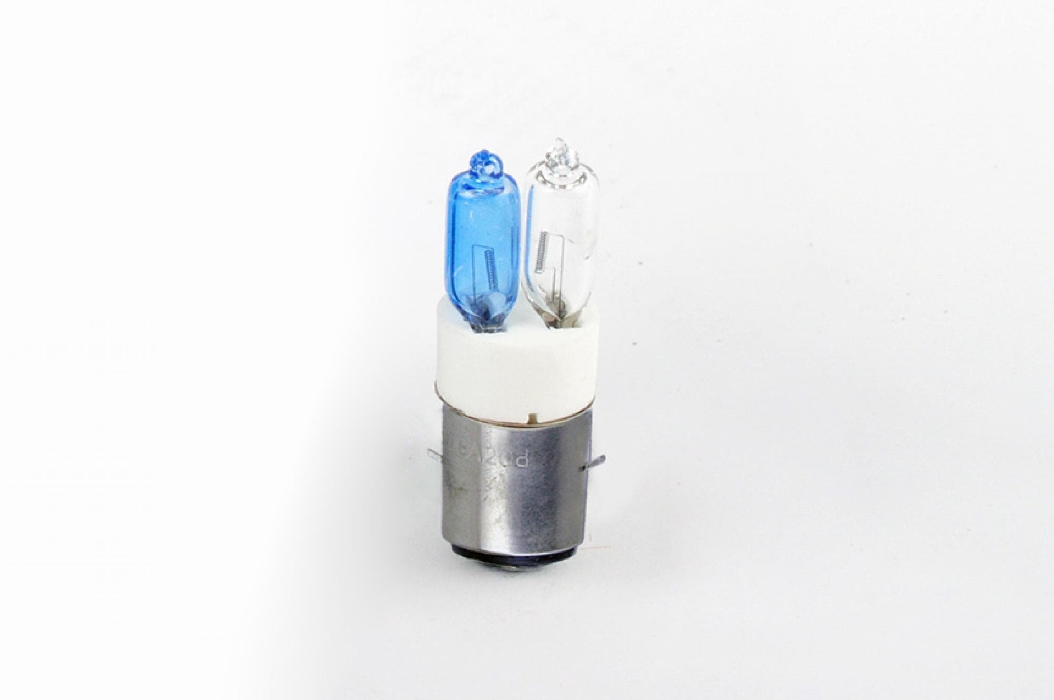 Лампа BA20D (2 уса) 12V 35W/35W (белая/супер белая, двухколбовая) BEST