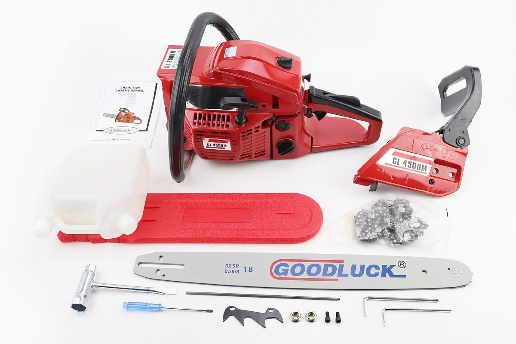 Бензопила Goodluck 4500М (1 шина, 1 цепь) 45cc , 2кВт KS