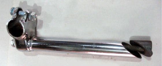 Вынос руля велосипеда (под рулевую резьбовую) (L-400mm, D-22mm) BBC