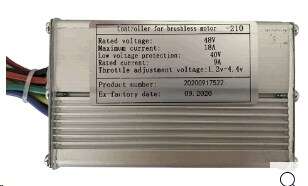 Контроллер 48V / 18A 500W электровелонабор Е1911-1913 KL