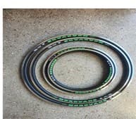 Обод велосипедный 24 (36 спиц, двойной) ALLOY RIM SIZE: S24X1.95, 14G X 36H 470G VERE