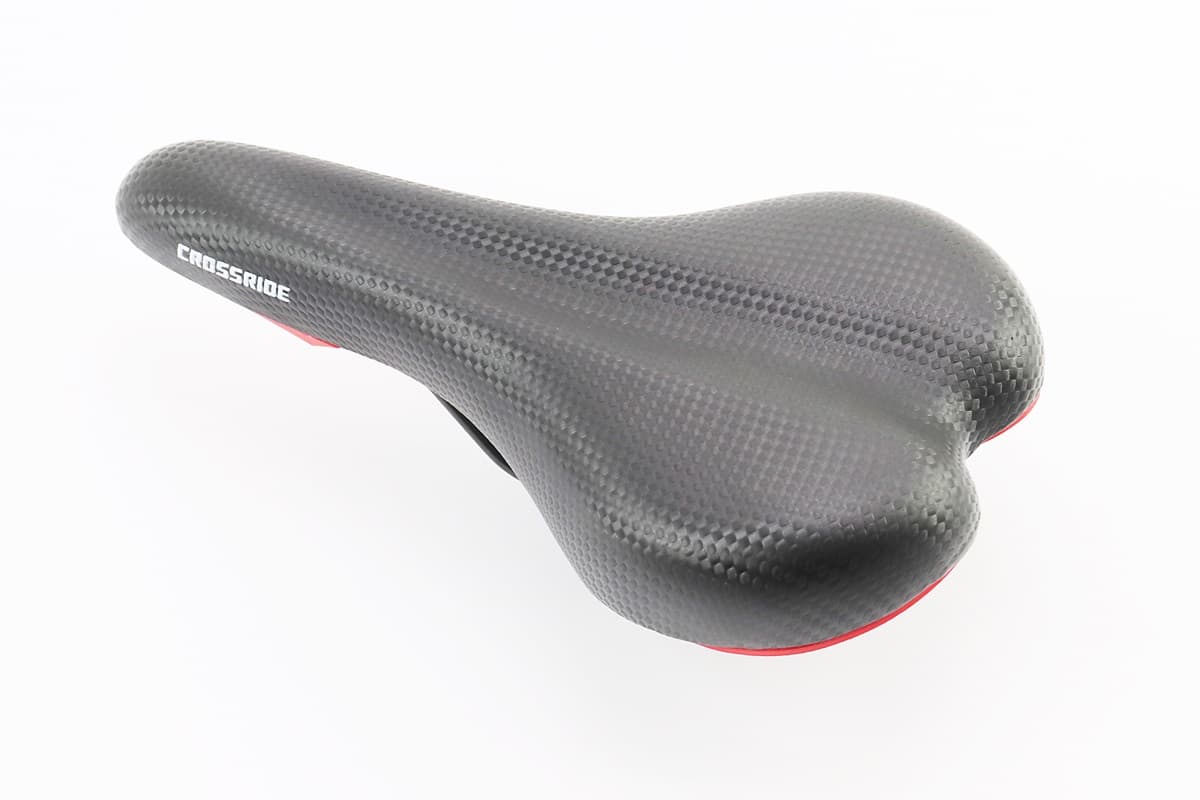 Седло велосипедное  MTB 260x140мм, карбон CROSSRIDE BSK-N063 KS