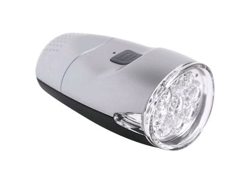 Фонарь передний (в сборе) велосипедный (9 LED) (mod 154A) KL