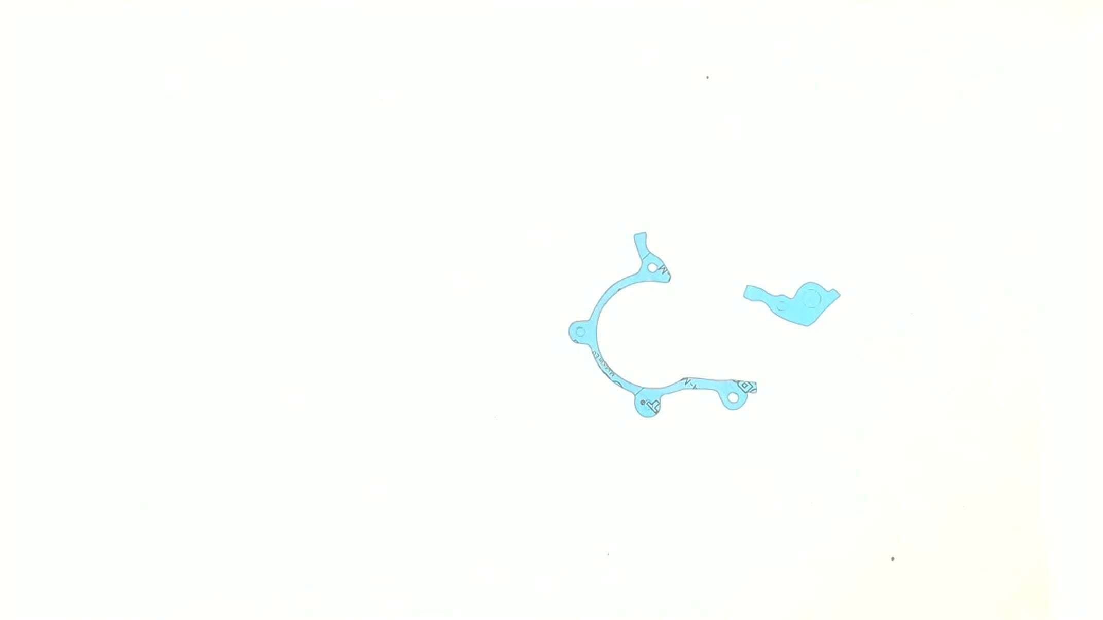 Прокладка картера Suzuki Lets (безасбест) AS