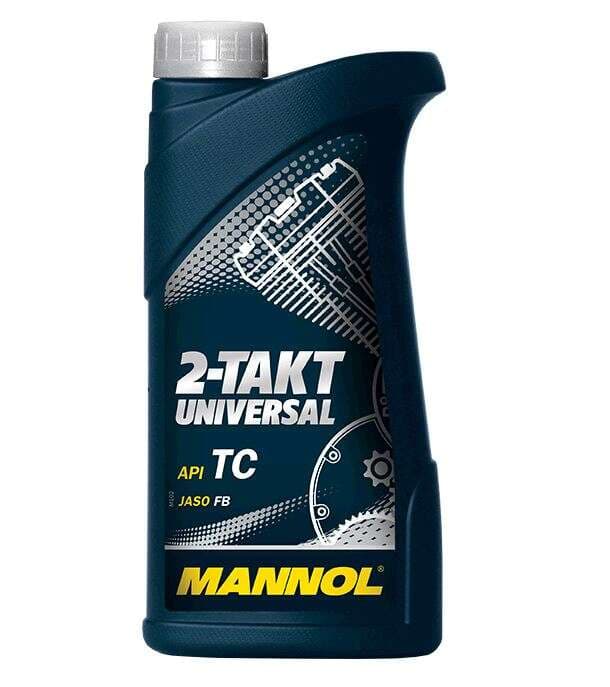 Масло 2T, 1л (минеральное, 2-Takt Universal API TC) MANNOL VDKI