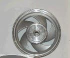 Диск колеса 2,15 * 10 (зад, барабан) (легкосплавный, 19 шлицов) WIND ZV
