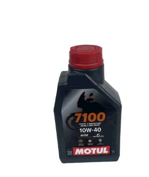 Масло   4T, 1л   (синтетика, 10W-40, 7100, API SL/SJ/SH/SG)   MOTUL   (#104091) VV
