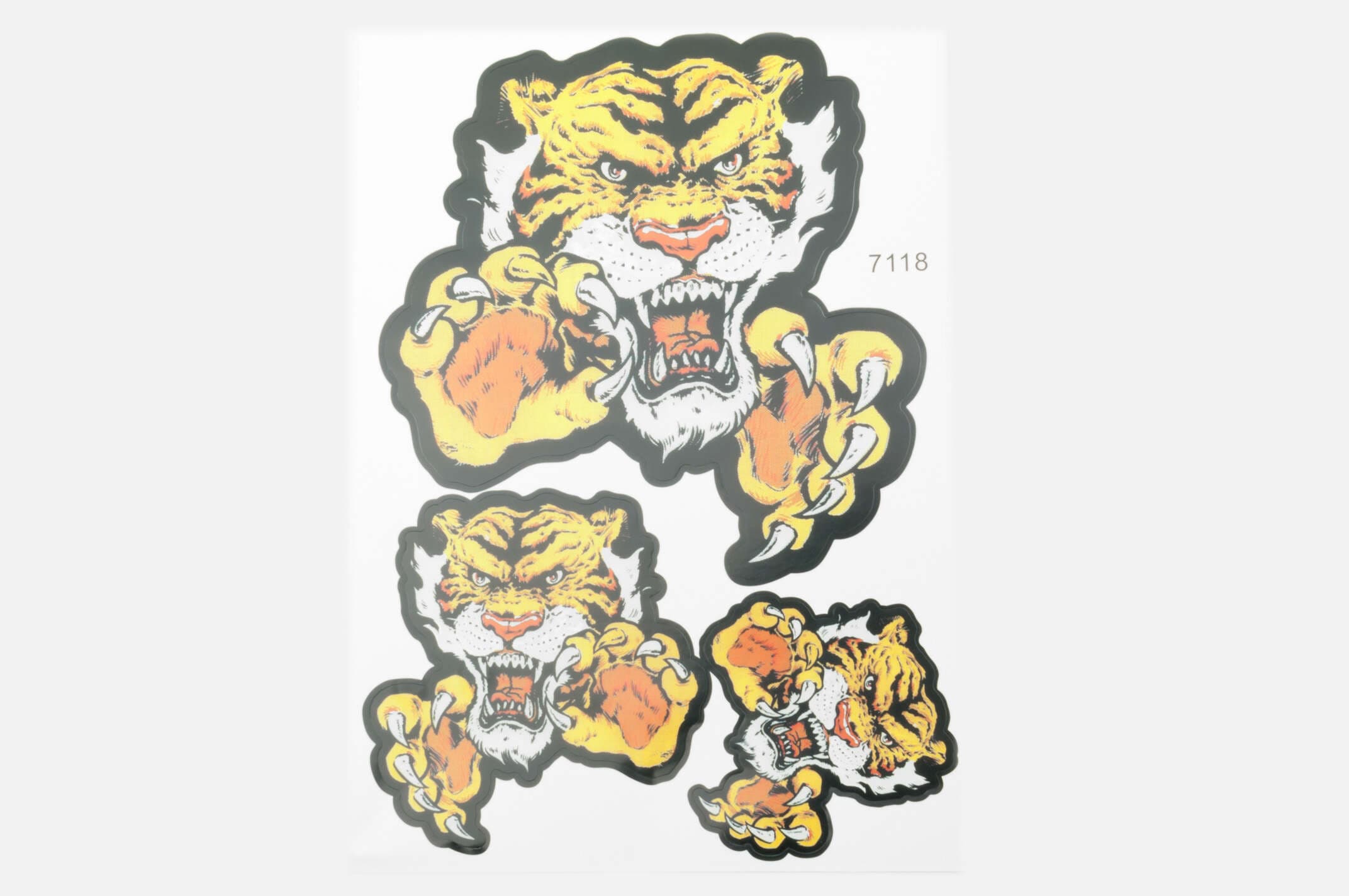 Наклейки (набор) TIGER (28х20см) (7118)