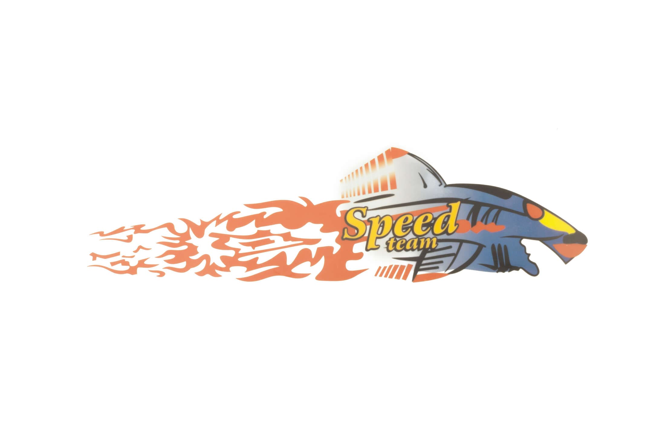 Наклейка декор SPEED TEAM (27х10см) (#3392)