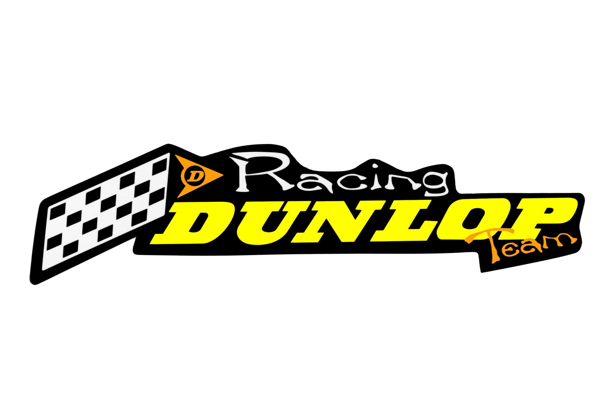 Наклейка логотип DUNLOP (20х5см) (#3136)