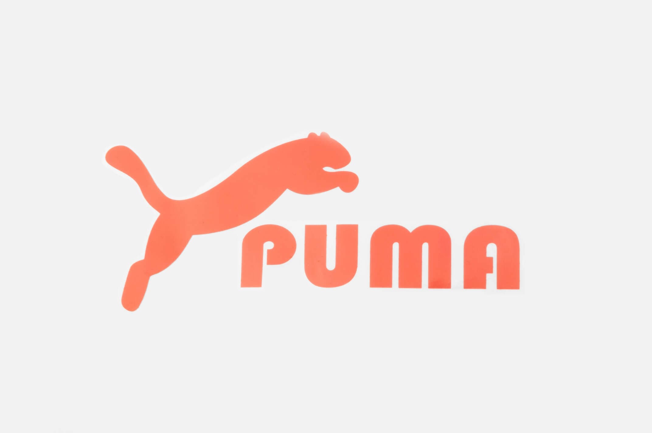 Наклейки (набор) PUMA (16х8см, красные) (#5890B)