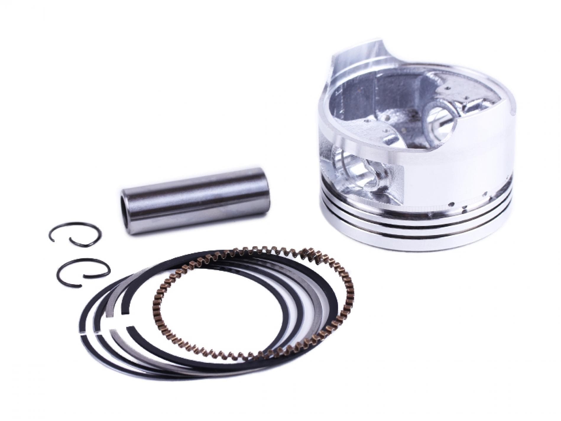 Поршень 4T CB/CG Ø63,50mm, p-15 (150/200cc STD: 163FML) AMG-2