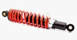 Амортизатор ATV 125 280mm регулируемый (задний) красный MS