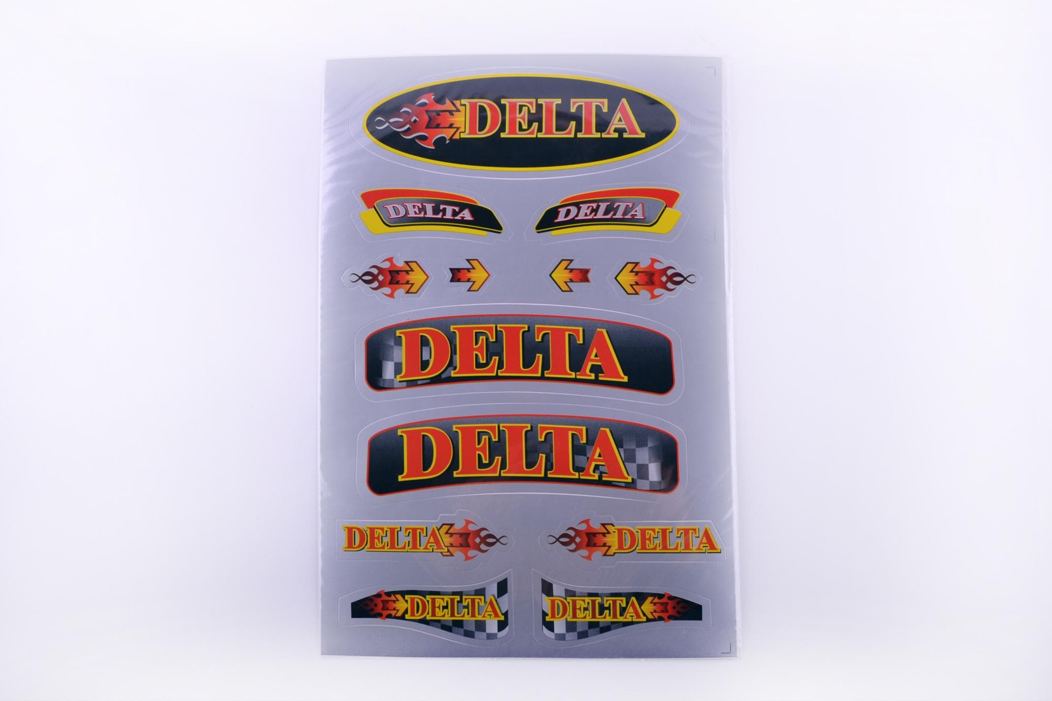 Наклейки (набор) Delta (33х22см, серые) EVO