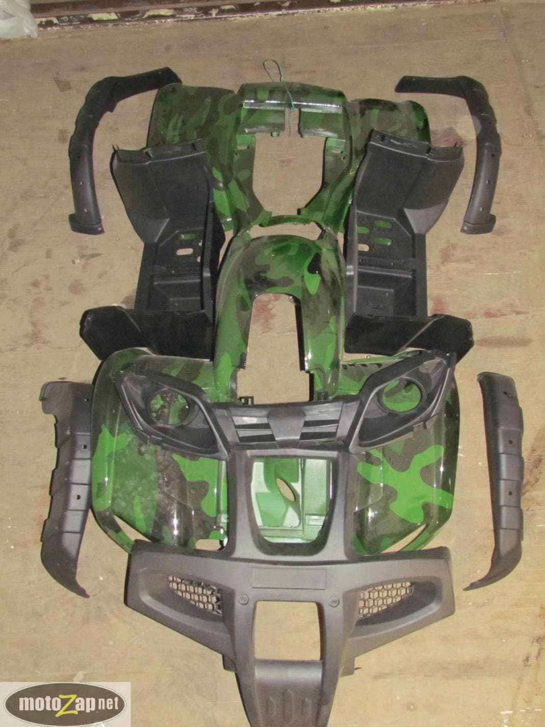 Пластик ATV (KDX-ATV-6D/утилитарный/10 колесо) большой (комплект) ZV