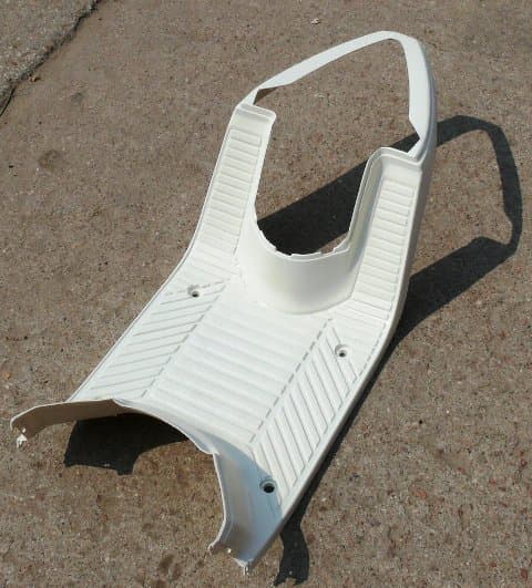 Пластик Yamaha MINT 1YU полик (белый) VDK