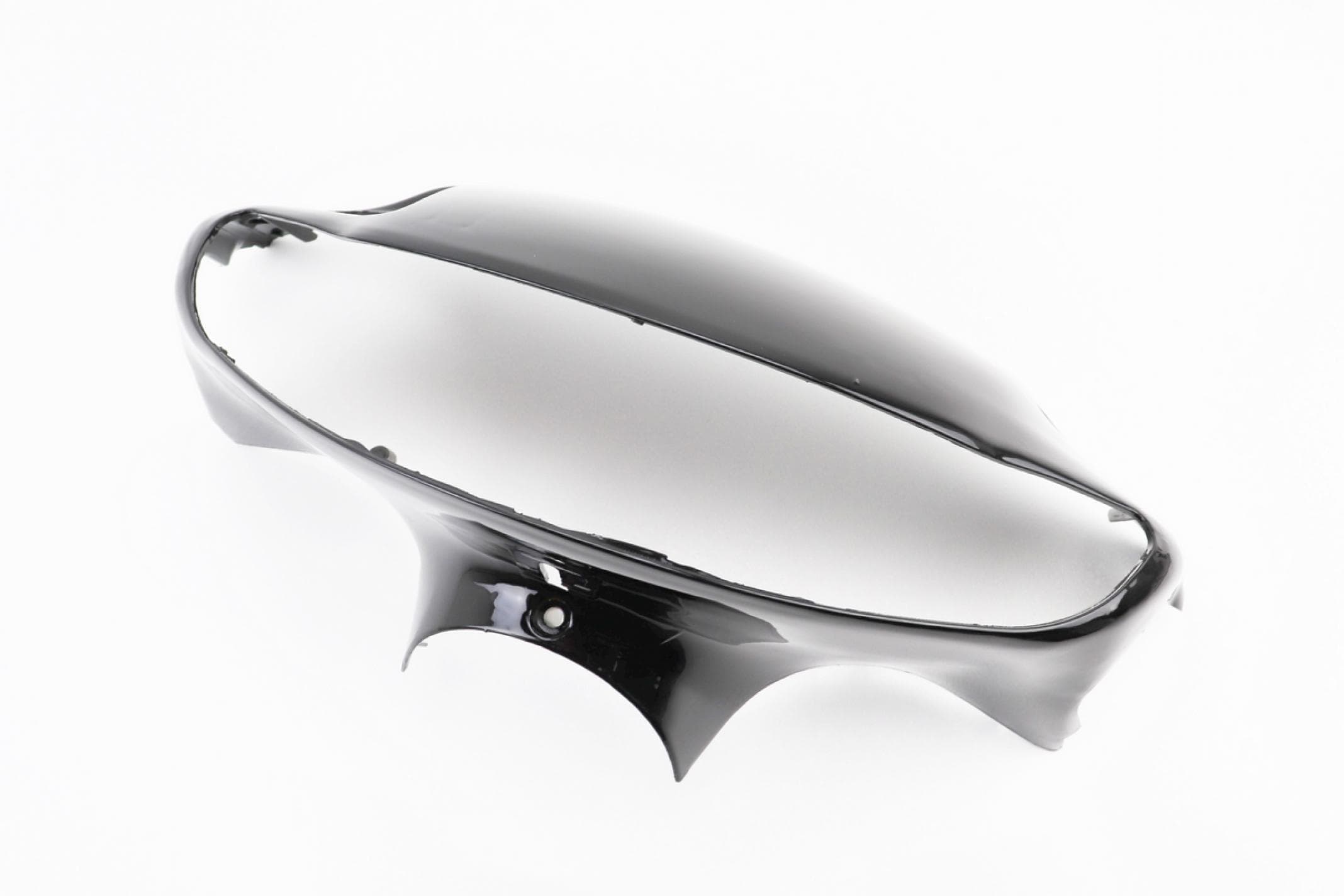 Пластик Honda DIO AF34 передний (голова) (черный) KS