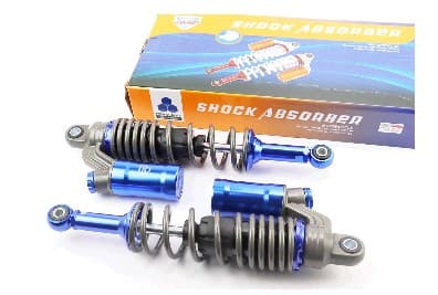 Амортизаторы (пара) GY6, DIO ZX 345mm, газомасляные KS