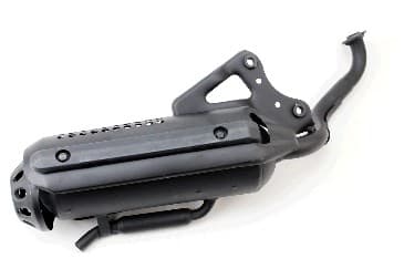 Глушитель Honda DIO ZX AF34/35, LEAD AF-48, ЧЕРНЫЙ KS-4