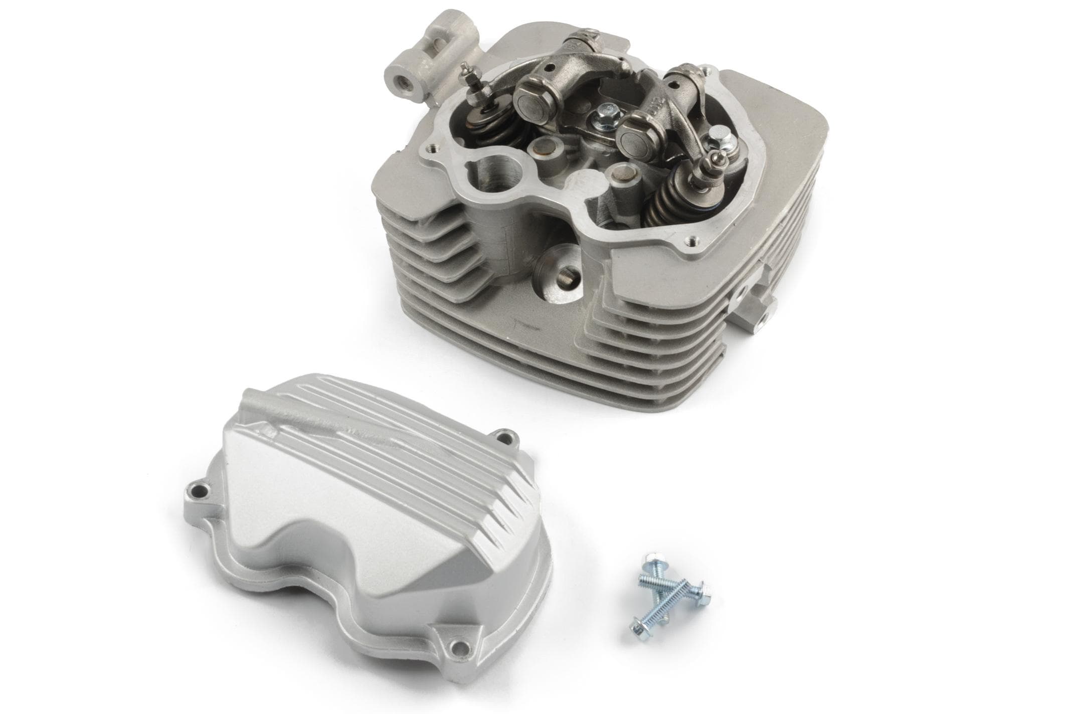 Головка цилиндра 4T CG150 (в сборе, + клапана, крышка) KS-2