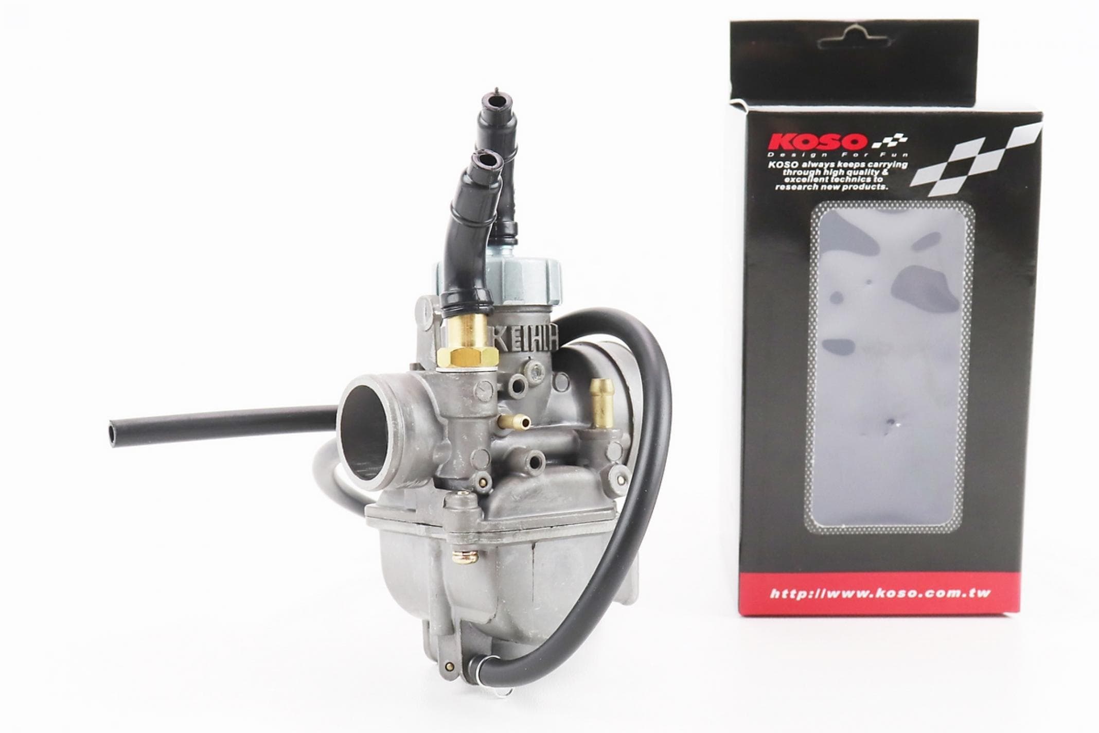 Карбюратор 4T CB/CG KEIHIN SPORT 2T/4T 150/180 (d=24mm), дроссель под трос KS-2