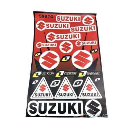 Наклейки   (набор) спонсоры, мультибренд   Suzuki (28х45см) VV