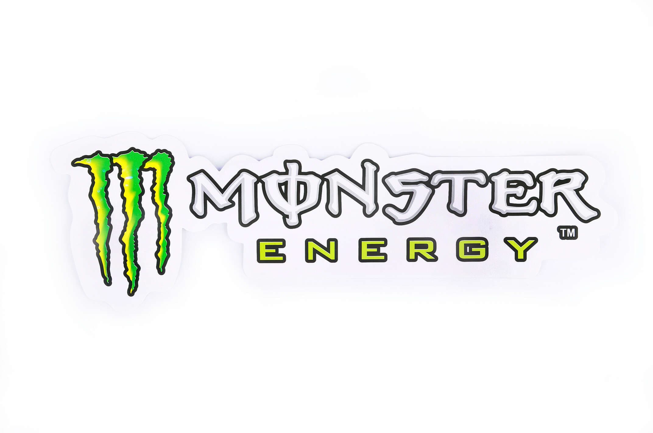 Наклейка логотип MONSTER ENERGY (26x7см) (#5533)