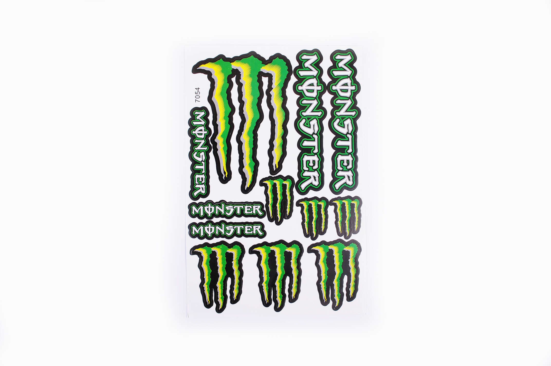 Наклейки (набор) спонсор MONSTER ENERGY (17х26см) (#7054)