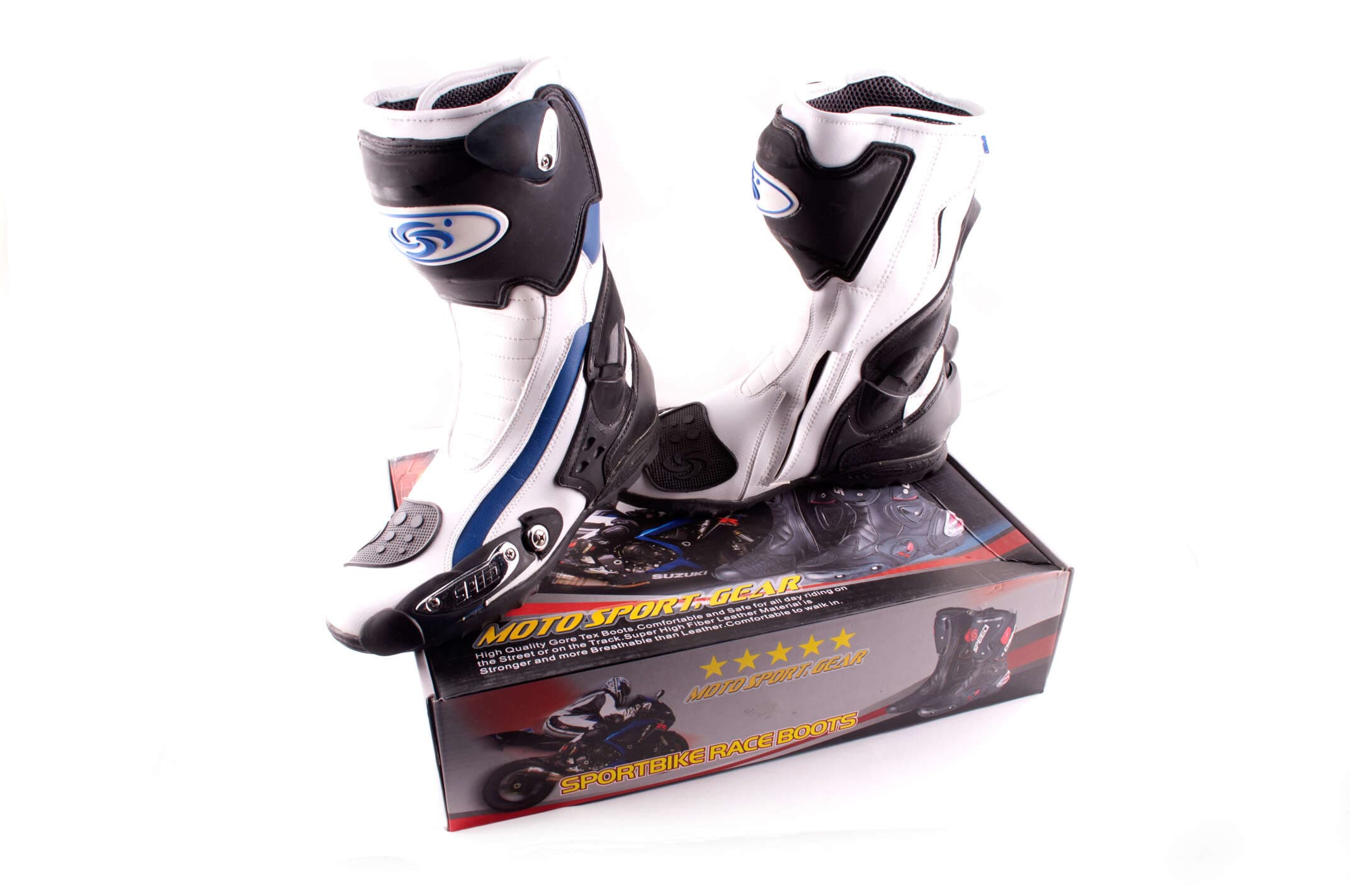 Ботинки PROBIKER (mod:1002, size:40, белые)