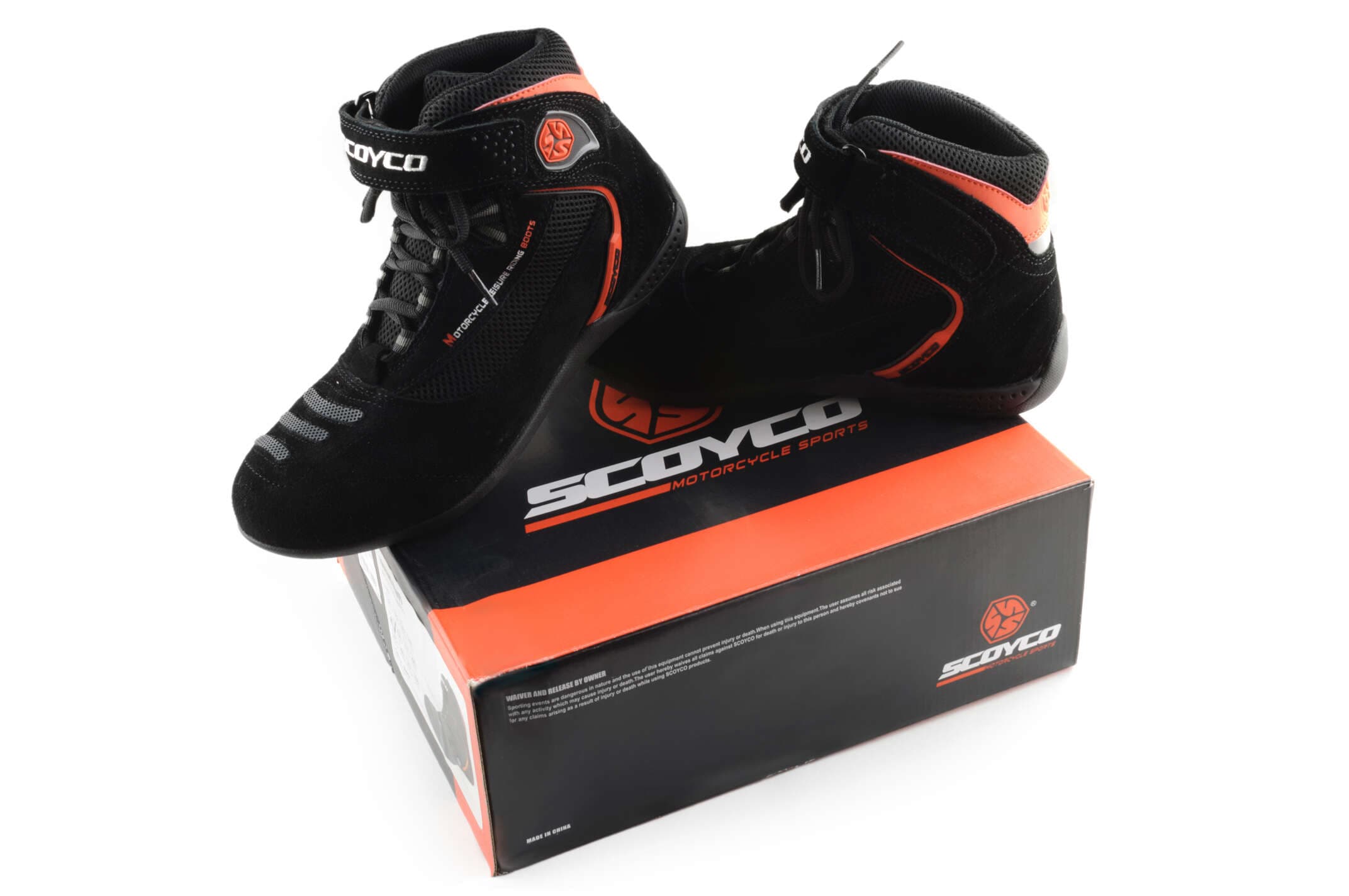 Ботинки SCOYCO (mod:MBT001, size:44, черные)