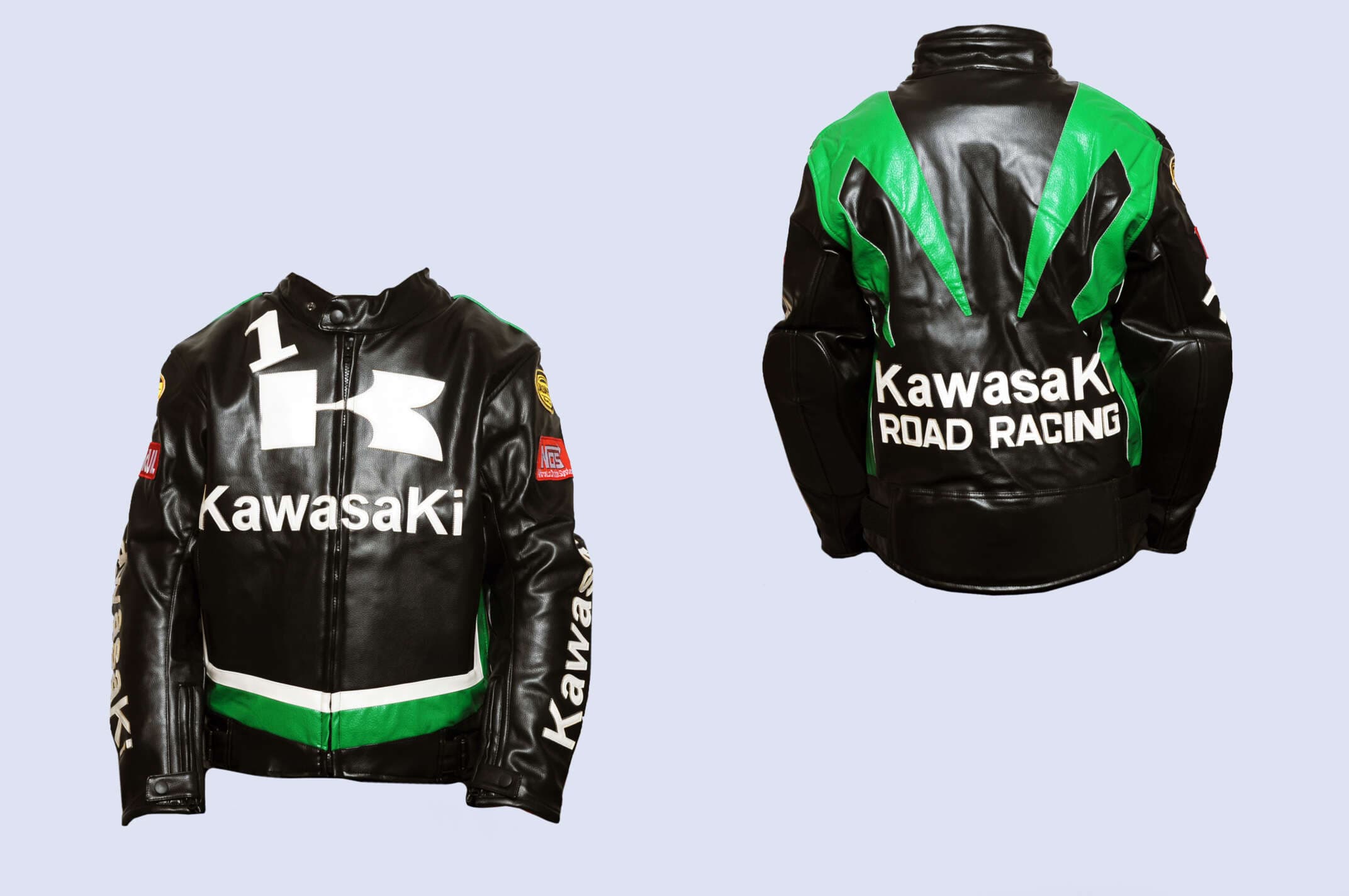 Мотокуртка KAWASAKI (брезентовая) (size:L)