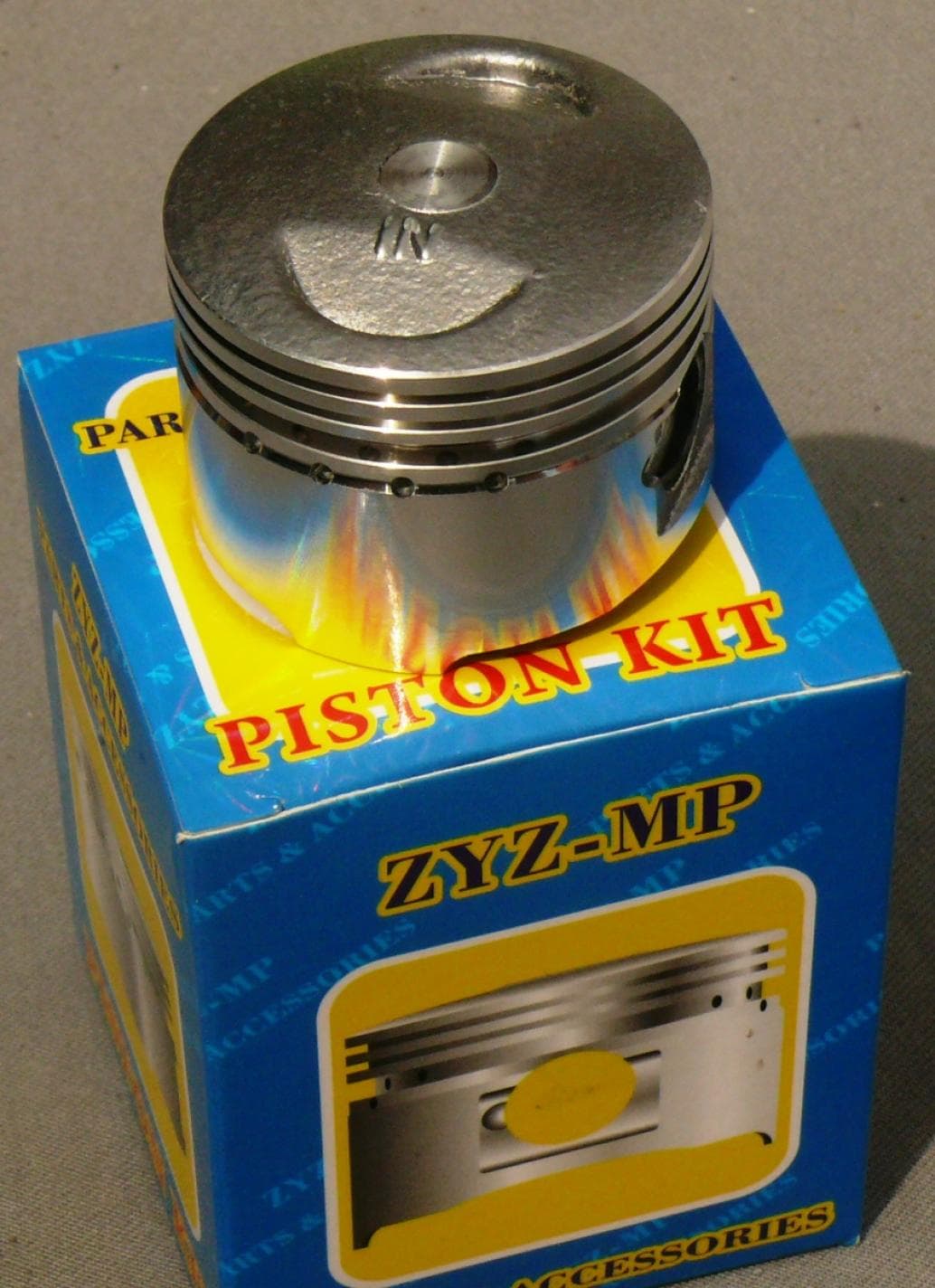 Поршень 4T GY6 60 .STD (Ø44,00) ZYZ-MP (#VDK)
