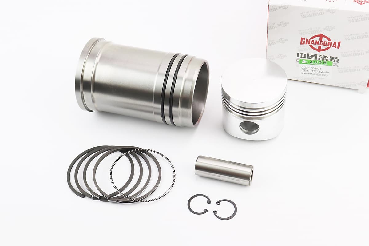 Поршневая R175A к-кт, поршень 75mm STD +гильза +манжеты KS