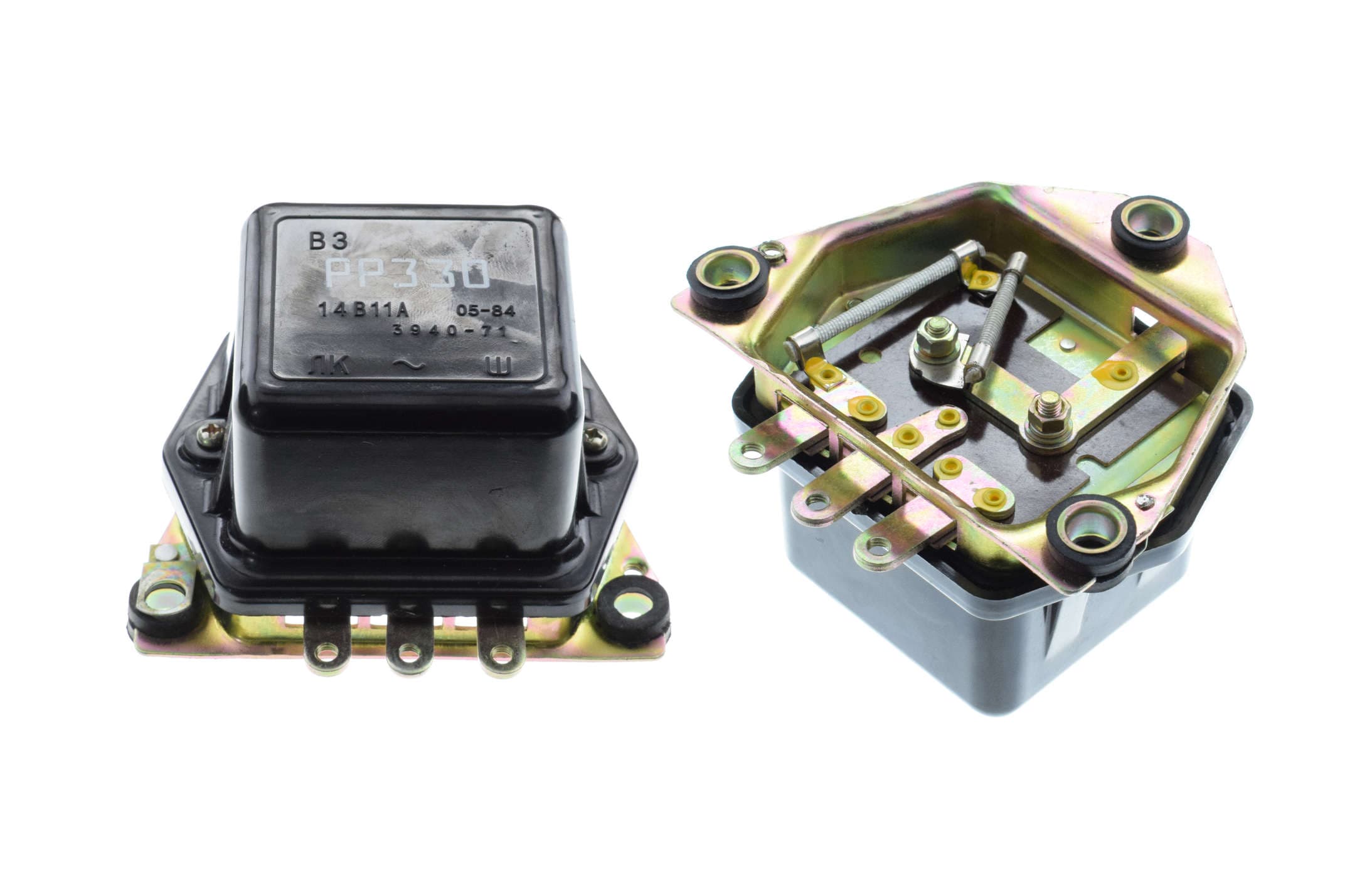 Реле регулятор напряжения МТ, УРАЛ, ДНЕПР 12V РР-330 (5 контактов) JING (mod.A)