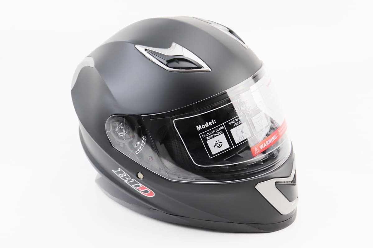 Шлем-интеграл   BLD-M62 S (55-56см), ЧЕРНЫЙ матовый KS