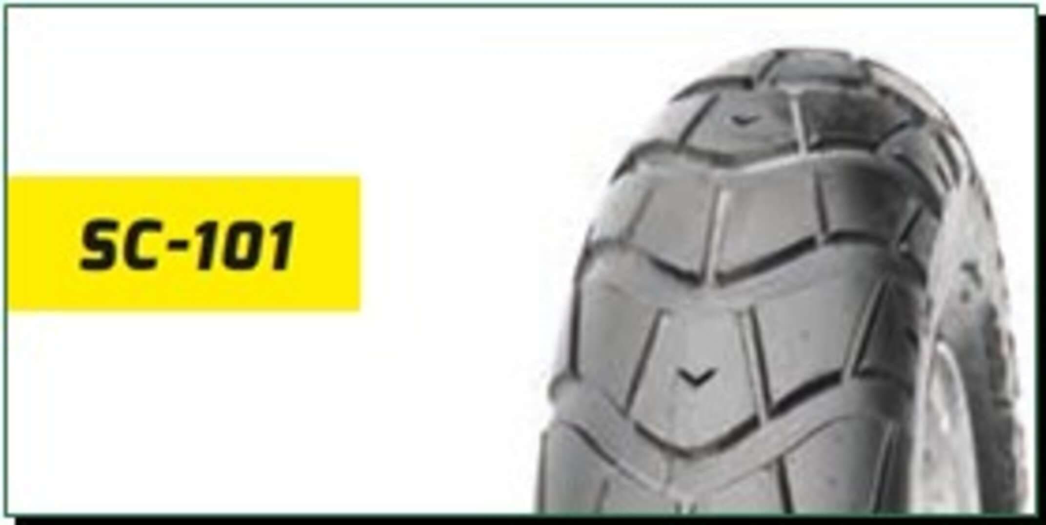 Мотошина 120/90 -10 TL (DELI S-101 TL,беcкамерная) LTK