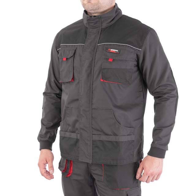 Куртка рабочая 80% полиэстер, 20% хлопок, плотность 260 г/м2, XXXL