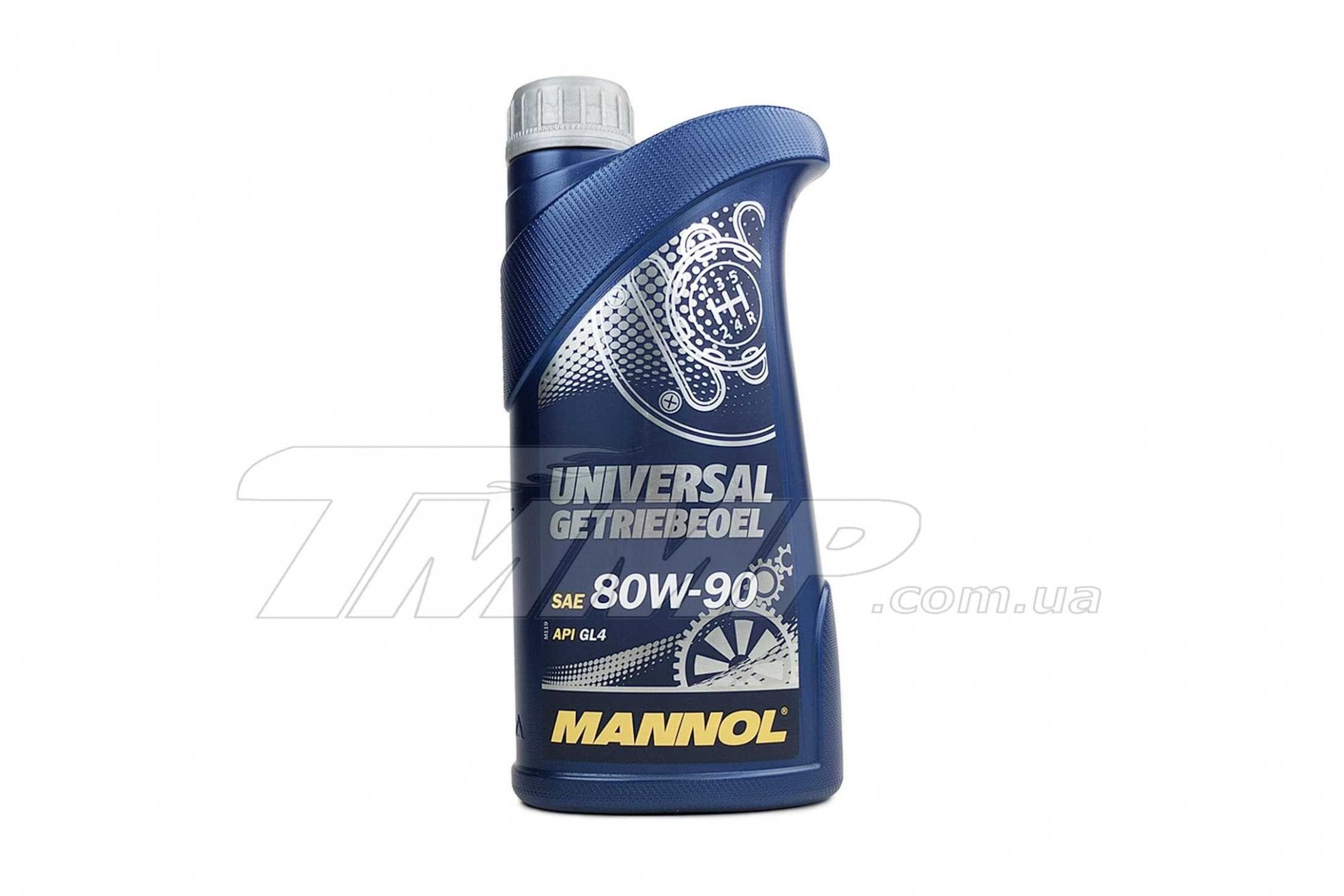 Масло трансмиссионное, 1л (80W-90, Universal Getriebeoel API GL 4) MANNOL EVO