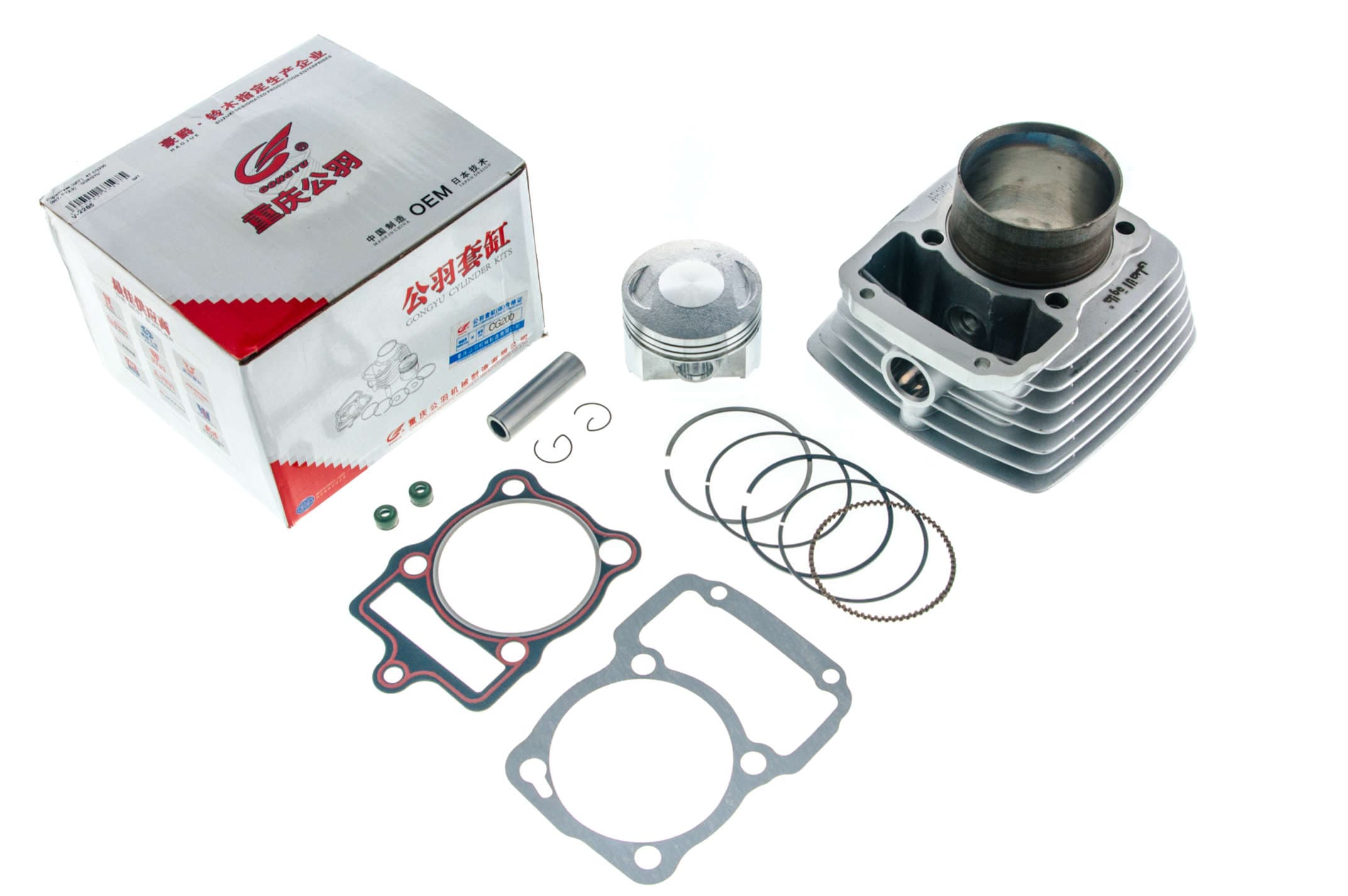 Поршневая (ЦПГ) 4T CG250 (Ø67.0,p-16, h-72mm) GONGYU