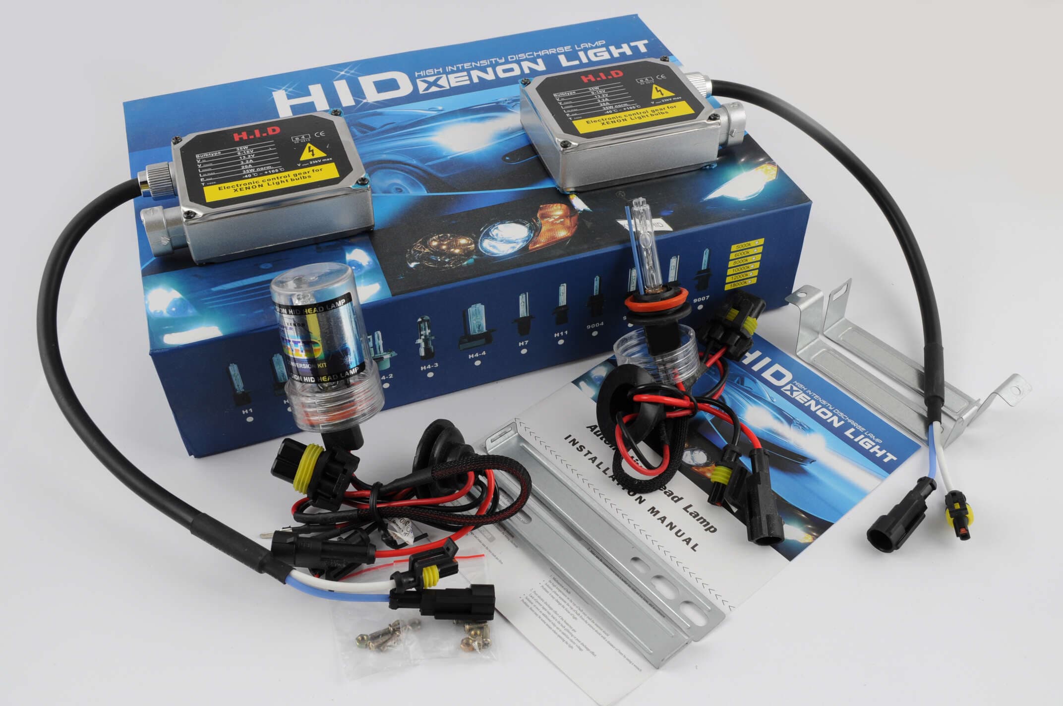 Ксенон (авто) H11 AC 8000K 35W (арт:27)