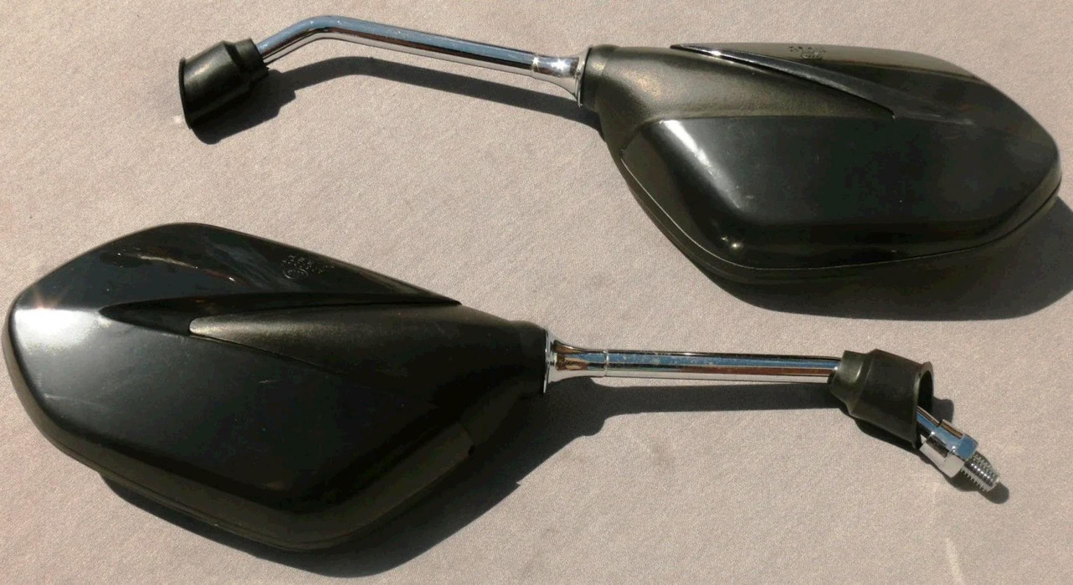 Зеркала ZX-2444 (черные) VDK